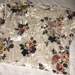 Velvet Feel Crop Top